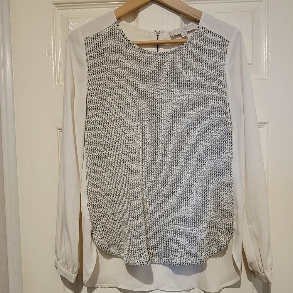 (Ann Talor) Loft blouse size XS
